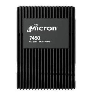 SSD | MICRON | SSD-seeria 7450 PRO | 1,92TB | PCIE | NVMe | NAND flash tehnoloogia TLC | Kirjutamiskiirus 5600 MBait/s | Lugemiskiirus 6800 MBait/s | Vormifaktor U.3 | TBW 7000 TB | MTFDKCB1T9TFR-1BC1ZABYYR