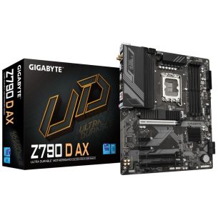 Põhiplaat | GIGABYTE | Intel Z790 | LGA1700 | ATX | Mälu DDR5 | Mälupesad 4 | 2xPCI-Express 3.0 1x | 1xPCI-Express 3.0 16x | 1xPCI-Express 4.0 16x | 1xPCI-Express 5.0 16x | 3xM.2 | 1xHDMI | 1xDisplayPort | 2xUSB 2.0 | 5xUSB 3.2 | 1xUSB-C | 1xPS/2 | 1