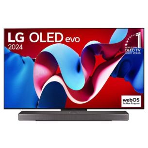 Teler | LG | 65" | OLED/4K/Smart | 3840x2160 | Traadita LAN | Bluetooth | webOS | Must | OLED65C41LA