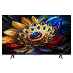 Teler | TCL | 55" | 4K/Smart | QLED | 3840x2160 | Wireless LAN | Bluetooth | Google TV | Must | 55C655