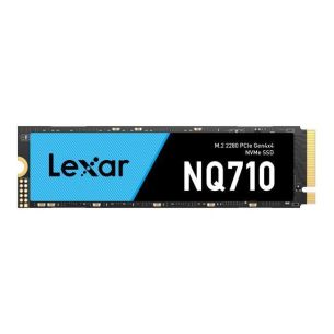 SSD | LEXAR | NQ710 | 500 GB | M.2 jahutusalus | PCIe Gen4 | NVMe | Kirjutamiskiirus 1700 MBait/s | Lugemiskiirus 4400 MBait/s | TBW 170 TB | MTBF 150000 tundi | LNQ710X500G-RNNNG