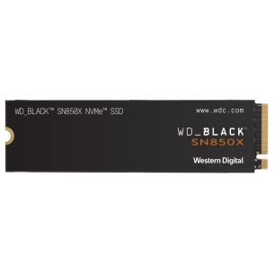 SSD | WESTERN DIGITAL | Black SN850X | 4TB | M.2 | PCIE | NVMe | Kirjutamiskiirus 6600 MBait/s | Lugemiskiirus 7300 MBait/s | 2,38mm | TBW 2400 TB | WDS400T2X0E