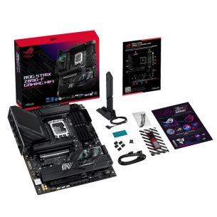 Põhiplaat | ASUS | Intel Z890 | LGA1851 | ATX | Mälu DDR5 | Mälupesad 4 | 1xPCI-Express 4.0 16x | 1xPCI-Express 5.0 16x | 5xM.2 | 1xHDMI | 1xDisplayPort | 1xAudio-In | 1xAudio-Out | 2xUSB 2.0 | 4xUSB 3.0 | 4xUSB 3.1 | 2xUSB-C | 2xUSB-C w/Thunderbolt 