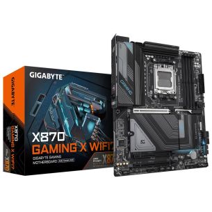 Põhiplaat | GIGABYTE | AMD X870 | SAM5 | ATX | Mälu DDR5 | Mälupesad 4 | 2xPCI-Express 3.0 1x | 1xPCI-Express 5.0 16x | 3xM.2 | 1xHDMI | 4xUSB 2.0 | 4xUSB 3.2 | 2xUSB-C | 1xRJ45 | 3xAudio port | X870GAMINGXWIFI7