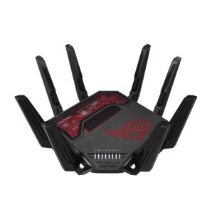 Traadita ruuter | ASUS | Traadita ruuter | 19000 Mbit/s | Wi-Fi 6 | Wi-Fi 7 | IEEE 802.11a | IEEE 802.11b | IEEE 802.11g | IEEE 802.11n | IEEE 802.11ac | IEEE 802.11ax | USB 2.0 | USB 3.2 | 1x10/100/1000M | 1x2.5GbE | 1x10GbE | 1x10GbE | Antennide arv 8 |