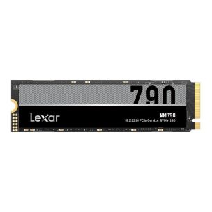 SSD | LEXAR | NM790 | 8TB | M.2 | PCIe Gen4 | NVMe | Kirjutamiskiirus 6500 MBait/s | Lugemiskiirus 7400 MBait/s | 2,45mm | TBW 1500 TB | MTBF 1500000 tundi | LNM790X008T-RNNNG