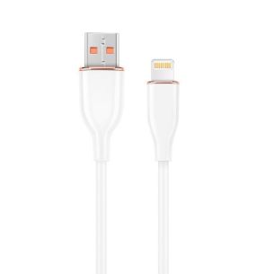 KAABEL VÄLK JA USB2 1.5M/CC-USB2S-AM8PM-1.5M-W GEMBIRD