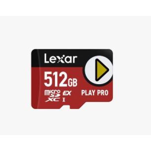 MEMORY MICRO SDXC 512GB UHS-I/PLAY LMSXPS0512G-BNNNG LEXAR