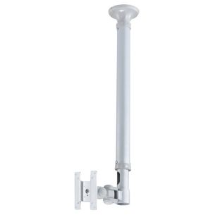 NEWSTAR FLAT SCREEN CEILING MOUNT (HEIGHT: 79-129 CM) 10-30" SILVER