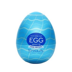 Masturbaator Tenga EGG Wavy II Cooling Edition 6,5 cm