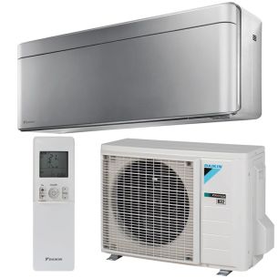 Õhksoojuspump Daikin Stylish 25 komplekt 3,2 / 4,7 kW, hõbedane