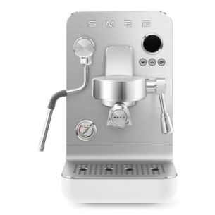 Espresso kohvimasin Smeg, 50`ndate stiil, matt valge