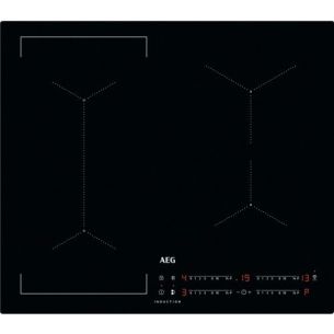 Pliidiplaat AEG, 4 x induktsioon, 60 cm,  tasapinda süvistatav, must