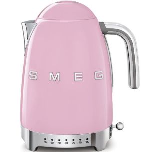 Veekeetja Smeg, 50`ndate stiil, pastellroosa