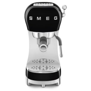 Espresso kohvimasin Smeg, 50`ndate stiil, must