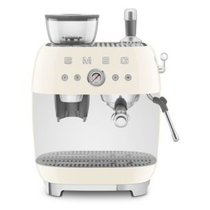 Espresso kohvimasin kohviveskiga Smeg, 50`ndate stiil, kreem