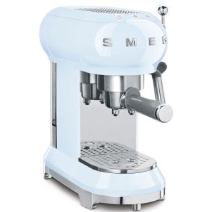 Espresso kohvimasin Smeg, 50`ndate stiil, pastellsinine