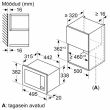 Mikrolaineahi Bosch integreeritav 20 l must 800 W_05 - BFL523MB3 - 4242005291243