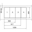 Vaheliist Smeg Domino plidiiplaatide ühendamiseks_03 - LGPGF1 - 8017709140748