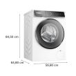 Pesumasin Bosch eestlaetav 9 kg i-DOS Seeria 8 1400 p/min valge/must luuk_05 - WGB244A0SN - 