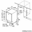 Nõudepesumasin Bosch integreeritav 45 cm 46 dB_02 - SPV2HMX42E - 4242005415922