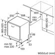 Nõudepesumasin Bosch integreeritav 60 cm 42 dB_04 - SBH4ECX10E - 4242005438082