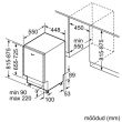 Nõudepesumasin Bosch integreeritav 45 cm 48 dB_02 - SPV2IKX10E - 4242005183821