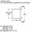 Mikrolaineahi Bosch integreeritav 20 l must 800 W_04 - BFL523MB3 - 4242005291243